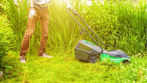 elektrische grasmaaier met kabel